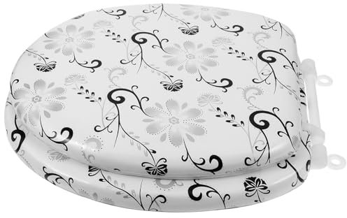 OSALADI Toilet Seat Gasket Thicker Toilet Seat Cover Domestic Toilet Mat PVC Toilet Pad Warm Toilet Seat Mat Bathroom Toilet Warmer Toilet Pad Cover Universal Child Cushion Silica Gel
