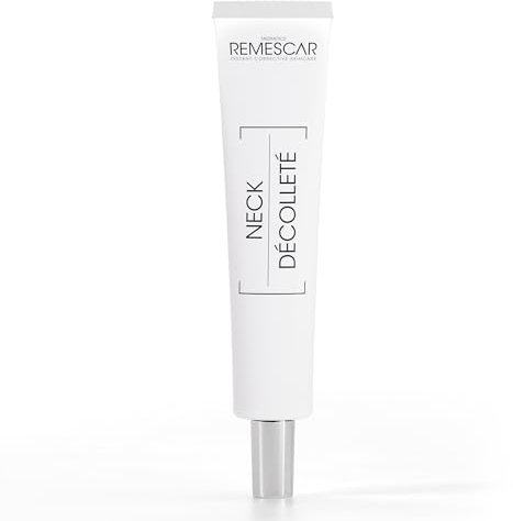 Remescar Hals & Dekolleté 40ml – Straffende Anti-Aging-Creme gegen Falten & erschlaffte Haut – Sichtbarer Lifting-Effekt in 5 Minuten – Glättet Linien & Unebenheiten