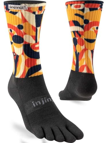Injinji TRAIL MIDWEIGHT CREW ARTIST DESIGNED MARIPOSA L