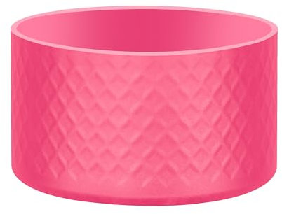 LOXICEN Bottes en silicone pour Stanley, bottes de tasse compatibles avec gobelet Stanley de 1200 ml, 850,5 g, 591 ml, accessoires de tasse - rouge rose