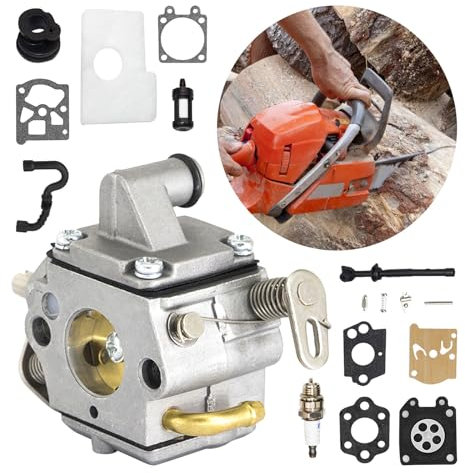 luolety Carburatore MS170 MS180 C1Q-S57A per motosega STIHL 017 018 MS 170 180 180C MS170 MS180 MS170C MS180C, accessorio per motosega con filtro dell'olio, guarnizione, candela