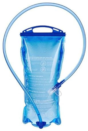 LinaLife 3L Foldable Gravity Water Filter Straw Bag Outdoor Camping, Travel, Backpacking, Hiking and Emergency, Compatible with Water Filter Straw, Flex Foldable, 3 Liter Bag