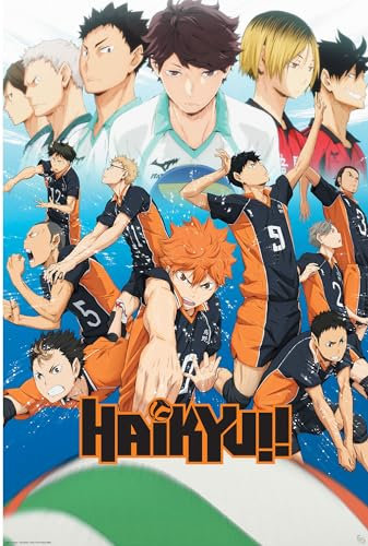 Haikyu - Key Art - Manga Anime Poster Plakat Druck- Größe 61x91,5 cm