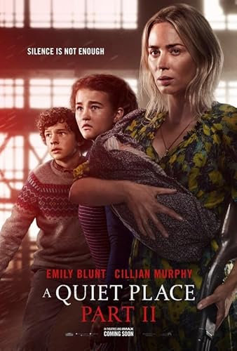 Poster A Quiet Place Part II, A4, Wandkunst, Heimdekoration, Filmposter, Leinwand, Film, Kino, Retro, Vintage, Kult, klassisch, Nostargic, Saga, moderner Nachdruck, wir drucken jedes Poster für Sie,