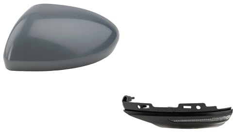 Johns, Spiegelkappe + Spiegelblinker passend für Renault Megane IV 15- Links m. VFA