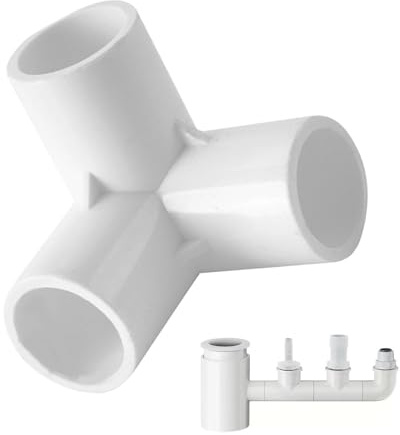 Raccord de tuyau en PVC, raccord coudé à 3 voies de qualité meuble | Raccord de tuyau en PVC, raccords en PVC 3/4/5 voies, raccords de tuyaux, adaptateurs, raccords de tuyau en PVC