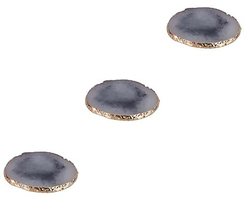 HOODANCOS 3stücke Professionelle Nagelkunst-ressin-Palette Schwarz-weiß Misch Und Maltray Für Kosmetik Für Nageldesign Und Maniküre Leicht Zu Reinigen Und Stapelbar