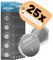 ABSINA CR1632 3V Lithium Knopfzelle 5X 5er Pack - Batterien CR 1632 auslaufsicher & Lange Haltbarkeit - 1632 Knopfzelle für Autoschlüssel, Uhr UVM - Batterie 1632 Knopfzelle, Batterie CR 1632