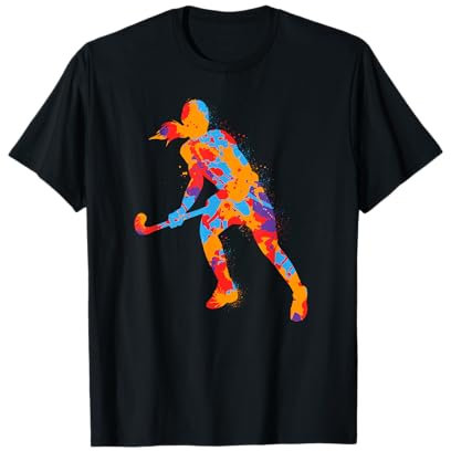 Feldhockey Hockeyspielerin Mädchen Hockeyspieler T-Shirt
