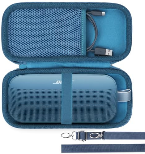 Lebakort Dur Étui Housse Cas Compatible avec Bose SoundLink Flex (2e génération) Enceinte sans Fil Bluetooth Portable