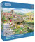 Gibsons Pfützen Enten & Paddling 1000 Teile Puzzle, Nostalgisches schönes buntes Kunstwerk, nachhaltiges Puzzle für Erwachsene, Teenager, hochwertiges 100% recyceltes Brett, tolles Geschenk, Gibsons