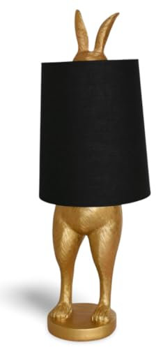 Tischleuchte Hase Gold Hasenleuchte Lampe 70cm cw275 Palazzo Exclusiv
