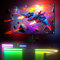 MIWATT Gaming Monitor Light, 27 Backlight with Screen Color sync Effect for Computer Monitor, Compatible with Windows Computers