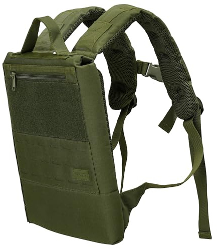 Polyfit Rucking Backpack 2.0 - Weighted Ruck Pack for Weight Plates - Patent Pending Side-Loading Rucksack for Exercise