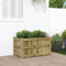 Snsowed Fioriera da Giardino 90x50x50 cm in Legno di Pino Impregnato,Fioriera Giardino,Fioriera Cassetta Piante Giardinaggio Portafiori Aperto Fioriera Balcone-837467