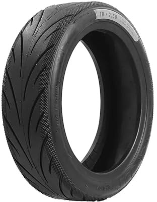 HUTBUVEAW 10x2,5 Tubeless Jelly Reifen for Segway Ninebot KickScooter F2 F2Plus F2Pro F30D F40D E-Scooter Vorne Hinten Rad Reifen Teile