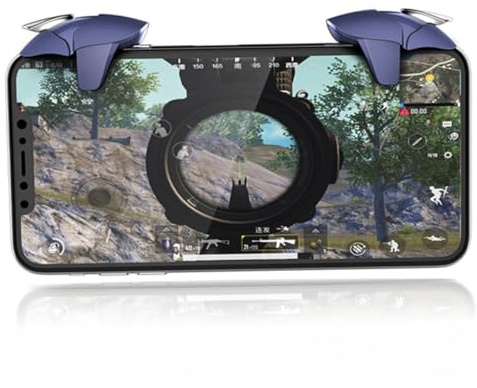 PRETYZOOM Ergonomischer Game Grip Handyhalterung Joystick Controller für Telefon Smartphone Kompatibel Komfortabler Mobile Game Controller für Präzises Gaming