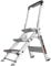 Little Giant Ladders, Sicherheitsstufe, 3-stufige Leiter, 91 cm, Aluminium, Typ 1A, Tragfähigkeit 136 kg (10310BA)