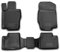 OMAC Gummimatten Fußmatten kompatibel mit Mercedes M Klasse W164 2005-2011 TPE Schwarz 4X