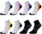 Meowoo Running Kompressionssocken 8 Paare Wandersocken Laufsocken Compression Socks Trekkingsocken für Herren Damen, Geeignet für Fußgröße 34-46 (L/XL)
