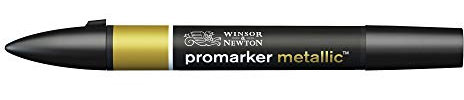 Winsor & Newton W&N Metalic Marker Gold, one Size