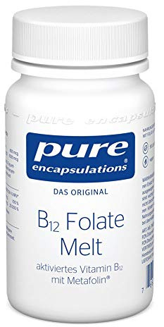 Pure Encapsulations B12 Folate Melt 90 Lutschtabletten