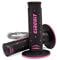 CIRCUIT Equipment MA0042-21Y Motorradgriffe Jupiter, Schwarz/Pink