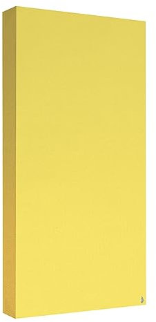 Addictive Sound Akustikpaneele Premium - Akustikplatten und Schallabsorber - Acoustic Panel und Absorber - Akustikpaneel mit den Maßen 100x50x11 cm - Akustikelemente - Gelb
