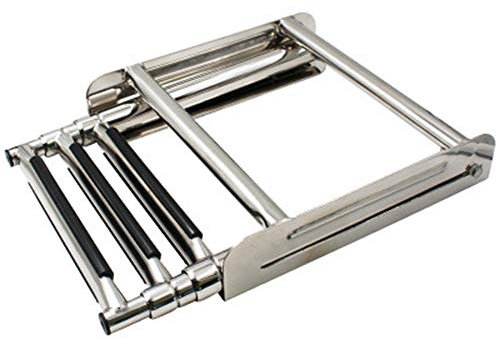 NAUTICA PIMAR SCALETTA A Scomparsa Inox A 4 GRADINI Larghi Barca Nautica