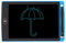 Ymiko 8.5in LCD Writing Pad Niños Smart Graffiti Tablero de Dibujo Escritura monocromática para niños Adultos(Armada)