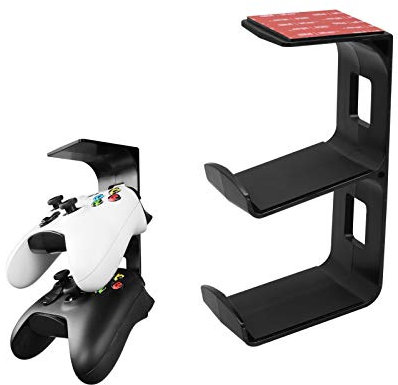 SkingHong Controller Halterung Tisch - Universal Gamepad Halter Hakenhalterung, Selbstklebend Aufhänger Halter Zubehör für Gamepad auf Xbox / PS5 / PS4 / Nintendo