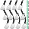 4 Pack Wall Mounted Coffee Mug Rack With 12 Hooks - S Curve Metal Cup Holder for Bar, Kitchen, Corner Station Decor Display