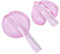 2 Pcs Embossed Mold Nail Tools Metal Frame Bending Nail Art Templates Nail Decal Bender Heart Round Nail Art Equipment Nail Tools for Nail Salon