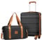 COOLIFE Handgepäck Koffer 55x40x20cm und Kabinentasche 30L(45x36x20cm) Set,Koffer Set passend für Easyjet, Reisekoffer ABS Hartschale kabinenkoffer mit 4 Rollen und praktischem TSA Schloss
