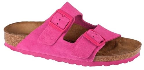 BIRKENSTOCK, Slides Unisex-Adulto, rosa, 38 EU