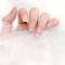 22 pcs Clear Semi Cured Gel Nail Strips Gel Polish Wraps Self-Adhesive Nail Full Wraps Tips Sticker Decals