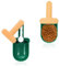 Realand Dog Food Scoop for Dry Food & Wet Can, 4Pcs in 2 Set, 150ml Pet Food Scoop Spoon Cat Food Can Opener, Dog Food Scooper Spatula Measuring Cup with Sealing Clip