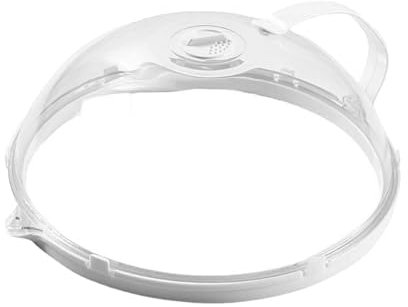 F Fityle Protector de microondas para Comidas, Tapa de Cristal para Mantener la higiene