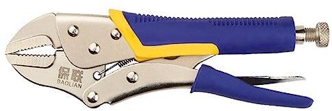 Round Straight Pointed Jaw C-Clamp Pliers Automatic Locking Head 10/9/7/6 Inch Multi-Functional Pliers