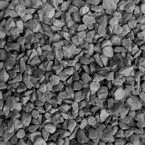 Granulato Decorativo Ghiaia Sassolini per Esterno e Giardino Colore Grigio Cenere Granulometria 8-12mm Confezione 25kg