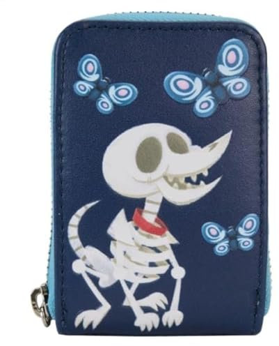 Loungefly Corpse Bride Scraps Akkordeon-Geldbörse mit umlaufendem Reißverschluss, WBWA0010