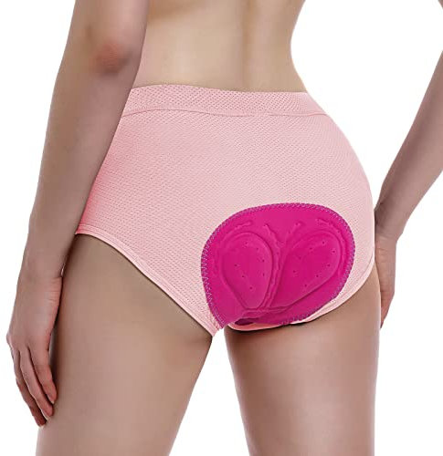 MEETWEE Shorts de Cyclisme Femme 4D Culotte Rembourrée Femme Cuissard Cycliste Short Vélo sous vêtements Cycliste VTT L'équitation