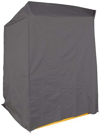 Haushalt International Schutzhülle für Strandkorb 150x105x165/140cm anthrazit 61082