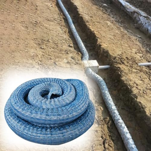 Drainagerohr 5 Cm Unterirdische Garten Abhangentwässerungssysteme, Weiches Infiltrationswasserrohr, Flexibler Durchlässiger Schlauch Für Die Bewässerung/Landschaftsgestaltung(200cm/78.7in)