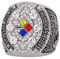 Wonsunte 2008 Steelers Championship Ringe American Football Gewinner Trophäe Ring Rugby Champion Schmuck Mit Holz Display Box Geschenke Für Fans Freunde