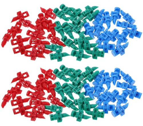 GALPADA 150 piezas Microaspersores de Nebulización Estable para Riego Jardín Frutales Plantas Fácil Instalación Kit Riego por Goteo Automático