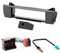 CARAV 11-127-4-7 Panneau d'autoradio 1-DIN en kit d'installation Rapide pour Z4 (E85) 2003-2009 + ISO et câble Adaptateur d'antenne Product ID: 709327888628
