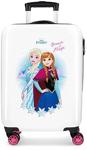 Disney Frozen Die Eiskönigin Dream of Magic Kabinenkoffer Mehrfarbig 37x55x20 cms Hartschalen ABS Kombinationsschloss 32L 2,5Kgs 4 Doppelräder Handgepäck