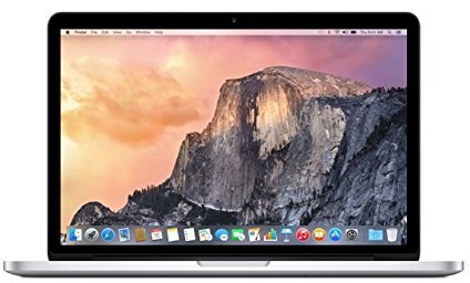 Mid 2014 Apple MacBook Pro 13 - Core i5 2.6GHz, 8GB RAM, 256GB SSD - Silber (Generalüberholt)