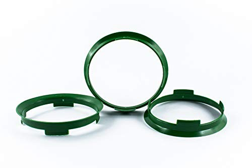 Zentrierringe Distanzringe Ringe 4 Stk. 70,4 mm auf 67,1 mm Alufelgen Felgen Kunststoff